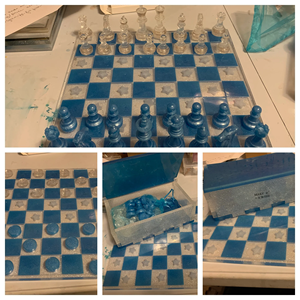 Luxury Resin Chessboard Game Decorative Objects Home Decorative <b>Chess</b> Decoration for Living Room - Product Image 5