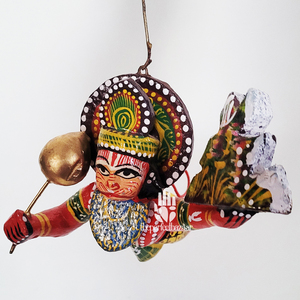 ภาพวาดมือทำจากไม้ของตกแต่งบ้านที่บินได้หนุมาน-เธเพอร์เฟ็กทบาซ่า - Product Image 1