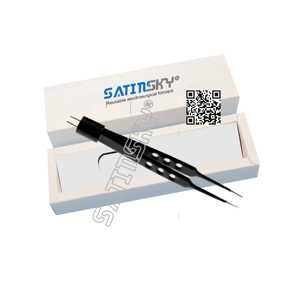 Forceps manuel monopolaire réutilisable Adson 15,2 cm en plastique, certifié CE pour la chirurgie électrique et la reconstruction - Product Image 4