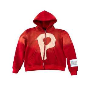 Sudadera con Capucha Bordada con Logotipo Pequeño para Hombre, Estilo Urbano Minimalista, Personalizable con Etiqueta Privada, Venta al Por Mayor OEM - Product Image 3