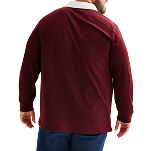 Camisas de Hombre Tallas Grandes, Transpirables, Tejidas, Sólidas, Antipilling, de Poliéster/Algodón, Personalizadas, Manga Larga, Casuales, Dos Opciones de Color - Product Image 3