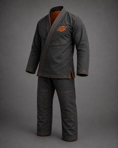 Uniforme de Artes Marciales BJJ Gris, Secado Rápido, Transpirable, Ligero, de Algodón, para Judo y Karate, con Logotipo Personalizado, Unisex para Adultos, Servicio OEM - Product Image 2