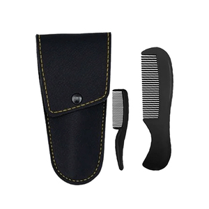 Professional Hair Scissors with Sharp Stainless Steel Blades Right Handed Beard Mustache Trimming Set Includes Combs and Pouch - Product Image 5