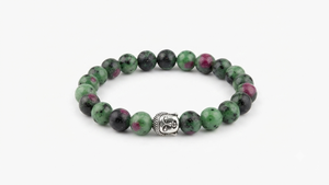High Quality Ruby fuchsite <b>Beads</b> Buddha <b>Bracelet</b> Romantic Gift Fashion Charm Jewelry for <b>Men</b> Women Energy Meditation - Product Image 5