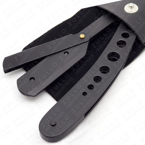 Professional Barber Straight Razor Set with <b>Shaving</b> Brush Stainless Steel Custom Color Grooming <b>Kit</b> OEM Private Label - Product Image 6