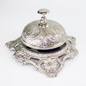 Luxury Polished Brass Service <b>Bell</b> Professional Tabletop Office <b>Call</b> <b>Bell</b> for Receptionist Hotel Guest Service and School - Product Image 4