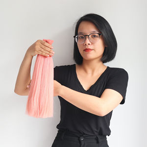 Extensions de cheveux humains lisses russes, vente en gros, prix d'usine, cuticule vierge alignée, cheveux crus péruviens - Product Image 1