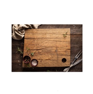 Tabla de Cortar de Madera de Acacia, Rectangular, Hecha a Mano, Tabla de Carnicero Sostenible, Tabla de Preparación para Cocina, Tamaño y Forma Personalizables - Product Image 4