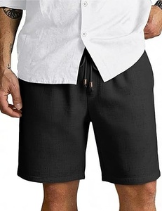 Shorts pour hommes à taille haute élastique - Vêtements décontractés - Product Image 1