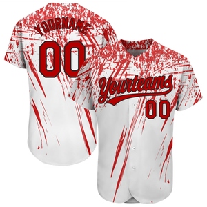 Wholesale Best Selling OMMIZ INDUSTRY Custom White Purple-Gray 3D Pattern Design <b>Bowling</b> Ball Authentic Baseball Jersey - Product Image 3