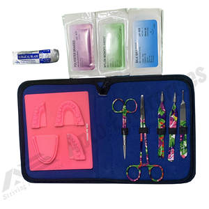 Suture médicale cutanée réutilisable Bonne vente Haute qualité Meilleur fournisseur Kit de pratique de suture Kit de suture chirurgicale Instrument médical - Product Image 1