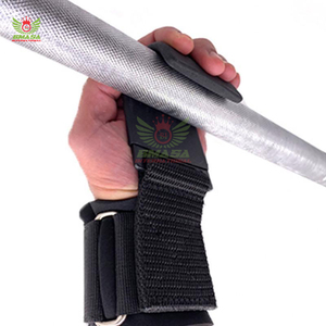 ขายส่งตะขอเกี่ยวยกน้ำหนักนีโอพรีนดีไซน์ใหม่ พร้อมโลโก้สั่งทำได้ MOQ ต่ำ สำหรับการฝึกฟิตเนสและเพาเวอร์ลิฟติ้ง - Product Image 4