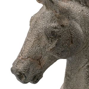 Antico 14x4.5x17 ''statua di cavallo su Stand elegante scultura d'arte - Product Image 5