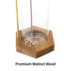 Porte-encens inversé le plus vendu avec plateau en bois, pour le yoga, la méditation, la décoration de la maison, en provenance d'Inde - Product Image 2