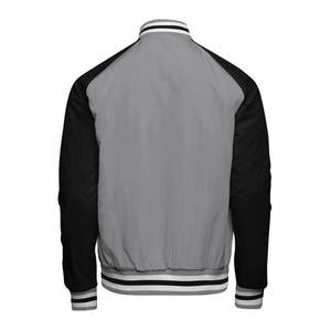 New Trendy <b>Leather</b> Sleeve Chenille Patches Premium Design Stand Varsity <b>Jacket</b> Wholesale <b>Men</b> Custom High Quality Baseball <b>Jacket</b> - Product Image 5
