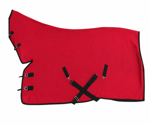 Wool Horse Rug Purple Black Trim Superior Warmth Comfort Polyester Outdoor Equipped Adjustable <b>Straps</b> <b>Buckle</b> Manufacturer Kanpur - Product Image 4