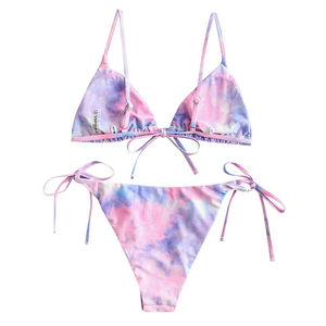 Women's Bikini Set Digital Printing Quick Dry Fashion Swimwear Comfortable <b>Beach</b> Outfit Two Piece Summer Holiday Collection - Product Image 5