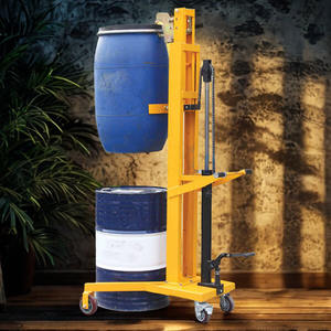 รถยกถังไฮดรอลิกพร้อมแคลมป์ยก สำหรับงานหนัก ใช้สำหรับจัดการถังในคลังสินค้า โรงงาน และอุตสาหกรรม - Product Image 2