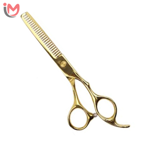Kit de ciseaux de barbier professionnels en acier inoxydable IMANS ENTERPRISES, ciseaux à effiler, ensemble de coupe de cheveux pour usage en salon - Product Image 2