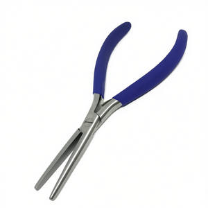 Pince à extensions capillaires avec poignées lisses de couleur personnalisée, construction métallique pour l'installation et le retrait des outils - Product Image 2