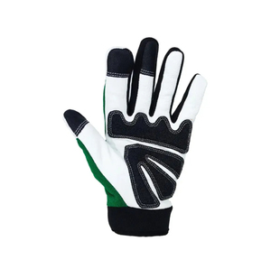 Yellow <b>Synthetic</b> <b>Leather</b> Work Gloves Abrasion Resistant Lightweight Safety Gloves Industrial Construction Utility Protective Glo - Product Image 6