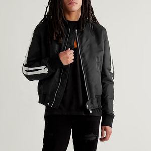 Nouvelles vestes de baseball de vêtements de sport unisexes classiques personnalisées vente en gros veste de bombardier de vol vierge personnalisée - Product Image 2