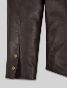 Veste en cuir pour homme, coupe-vent, veste en cuir pour homme et femme, styles personnalisés, Charlotte Burnt, plusieurs couleurs, veste en cuir 2006 - Product Image 6