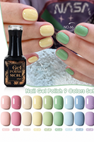 Vernis Gel Marque Privée pour Salon, Sans HEMA, Sans TPO, Haute Pigmentation, Couleur Brillante pour Ongles, Fournisseur OEM ODM