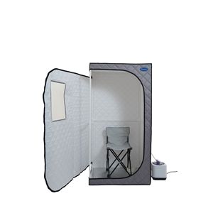 Portatile grigio Mini Plus stile Sauna a vapore tenda riscaldamento rapido FCC per UL certificata facile installazione casa Spa generatore di vapore remoto - Product Image 3
