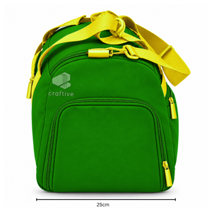Chi Eta Phi Sorority Women's Cordura <b>Duffel</b> Weekender <b>Bag</b> With Shoe Compartment <b>Travel</b> Sports Zippered Carryall <b>Bag</b> - Product Image 3