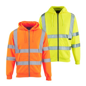 Wholesale <b>High</b> Visibility Sweatshirt for Men Work Best Quality Reflect Hi <b>Viz</b> Safety Green <b>Hoodies</b> with Customized Logo - Product Image 1