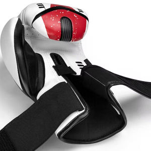 Guantes de boxeo de cuero puro con logotipo personalizado de calidad premium a precio mayorista RTS, guantes profesionales para entrenamiento y sparring AS-BG-4769 - Product Image 2