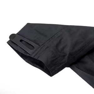 Chaqueta Cortavientos de Invierno para Hombre al por Mayor de Fábrica, Popular, a la Moda, Tallas Grandes, Larga, Impermeable, con Cremallera y Técnicas de Tejido - Product Image 3