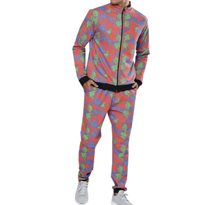 Custom <b>Polyester</b> <b>Tracksuit</b> Set Performance Training Jacket and Pants with Custom Logo OEM ODM Private Label Wholesale - Product Image 1