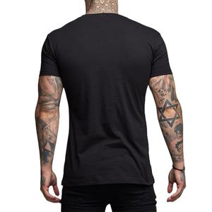 Custom Cotton Men's Stand Collar Short Sleeve Formal Twill T-Shirt with Custom Logo Printing ODM Private Label - Product Image 1