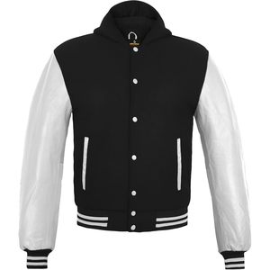 Custom Wool Varsity <b>Jacket</b> Real Leather Sleeves Unisex Chenille <b>Patchwork</b> College Letterman Bomber Coat WVJ-0016 - Product Image 1
