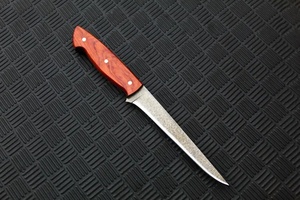 Cuchillo Multiusos Hecho a Mano de Alta Durabilidad, Acero Inoxidable de Grado Industrial, Hoja Deslizante, Mango de Madera, Cuchillo Profesional para Camping - Product Image 6