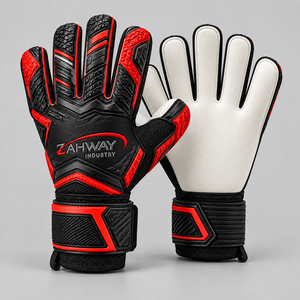 Nouveaux gants de gardien de but de football avec protection des doigts, gants de football professionnels, vente en gros, gants personnalisés naturels - Product Image 1