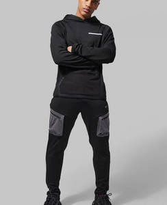 Alta calidad 100% algodón estampado personalizado Jogging Track Sweat Suit Unisex Hombres joggers Pantalones de chándal hombre pantalón - Product Image 2