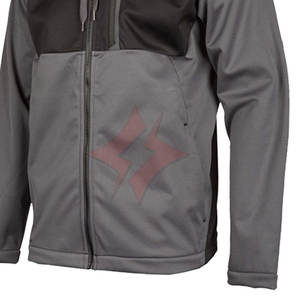 Pull-over unisexe en polaire respirant avec doublure en maille fixe et protection amovible pour l'hiver – 100 % polyester, armure protectrice - Product Image 4