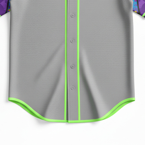 2026 New Style Baseball Jersey Eco Friendly Fabric Breathable Full Button Sportswear <b>Custom</b> Branding Baseball <b>Uniform</b> - Product Image 2