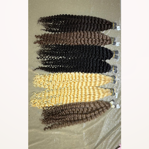 Premium <b>Curly</b> <b>BUNDLE</b> Extensions 100% Virgin Vietnamese Hair ENOVANHAIR 100g Machine Double Weft Can Be Permed & Dyed All Colors - Product Image 5