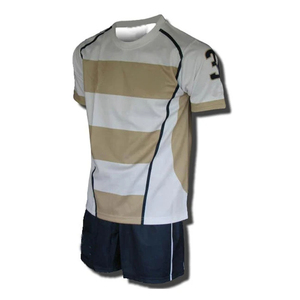 Conjunto de Camiseta de Rugby Personalizada al por Mayor con Impresión Digital, Transpirable, de Secado Rápido, Tallas Grandes, Unisex, para Adultos, Escuelas, Universidades y Clubes - Product Image 4