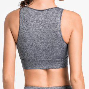 Sujetador Deportivo Personalizable para Mujer, Ligero, de Alta Sujeción, con Logotipo Frontal, Transpirable, para Gimnasio, Fitness y Entrenamiento, en Venta Online - Product Image 2