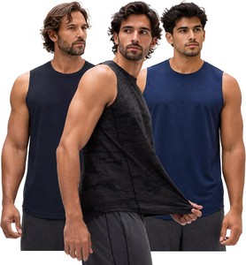 <b>Men's</b> Athletic Tank Top Custom Spandex Cotton Eco-Friendly Floral Pattern Crew Neck Gym Muscle <b>Vest</b> Quick Dry Breathable Digital - Product Image 1