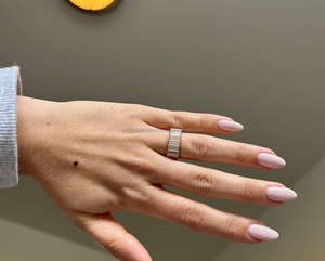 เพชรแล็บเกรดพรีเมียม คุณภาพสูง ทอง 14K สีเหลือง/ชมพู/ขาว รับรองโดย IGI ดีไซน์สวยงาม เหมาะสำหรับใช้ในชีวิตประจำวัน ของขวัญแต่งงาน - Product Image 2