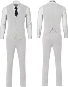 ขายตรงจากโรงงาน ชุดสูทแต่งงานผู้ชายแบบเรียบง่าย ทรงเข้ารูป สูทลำลองสำหรับธุรกิจ ชุดสูทผู้ชายสำหรับงานกลางแจ้ง กระดุมสองแถว ระบายอากาศได้ดี - Product Image 2