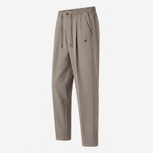 Lightweight Casual Men Trousers Pants Comfortable Slim Fit Breathable Fabric Modern Straight Leg Style Everyday Wear OEM - Product Image 3