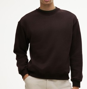 Sweat-shirt à capuche surdimensionné pour homme avec logo personnalisé, en molleton de coton épais, coupe ample, décontracté, streetwear, grandes tailles - Product Image 2