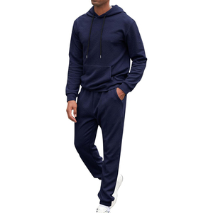 Survêtements de jogging élégants pour hommes, en coton/polyester, unis, à prix avantageux - Product Image 2
